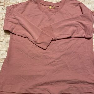 Pink Long Sleeve Sweatshirt